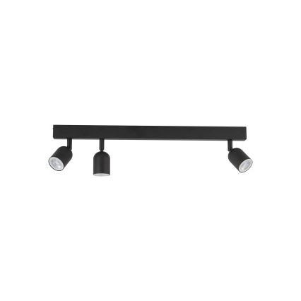 LED Bodové svítidlo TOP 3xGU10/10W/230V černá