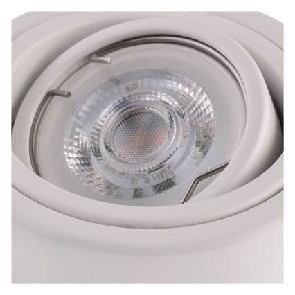 LED Bodové svítidlo TUBA 1xGU10/5W/230V 2700K bílá