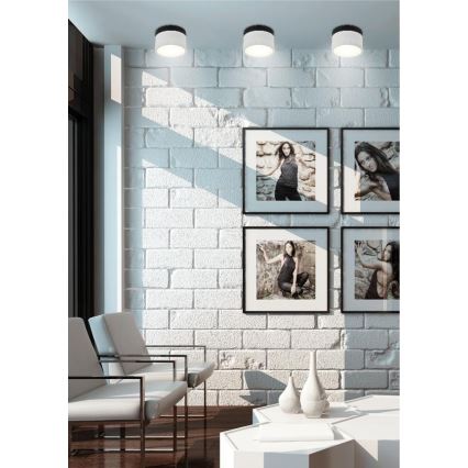 LED Bodové svítidlo TUBA LED/9W/230V bílá/černá