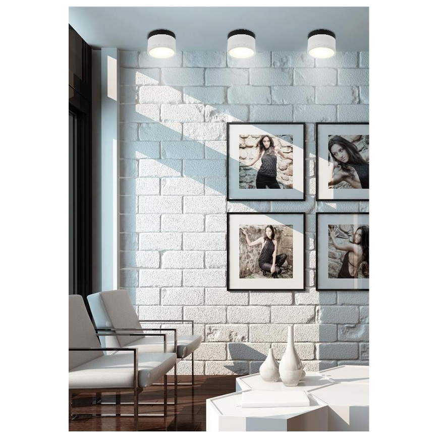 LED Bodové svítidlo TUBA LED/9W/230V bílá/černá