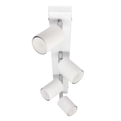 LED Bodové svítidlo TUNE 4xGU10/4,8W/230V bílá