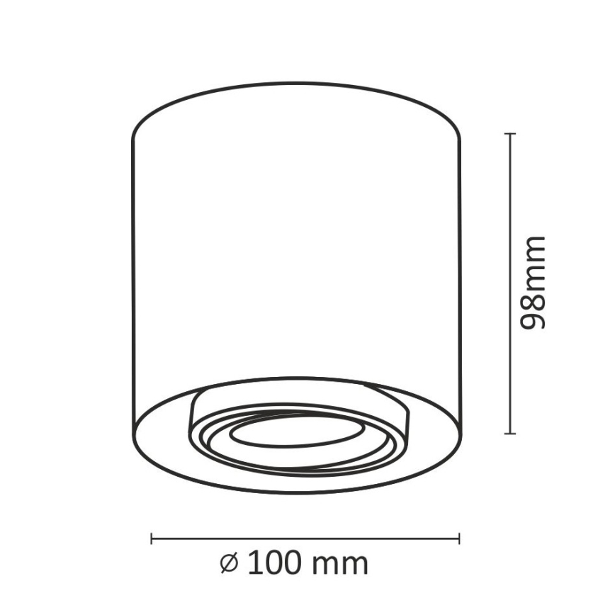 LED Bodové svítidlo XENO LED/15W/230V bílá 1200lm