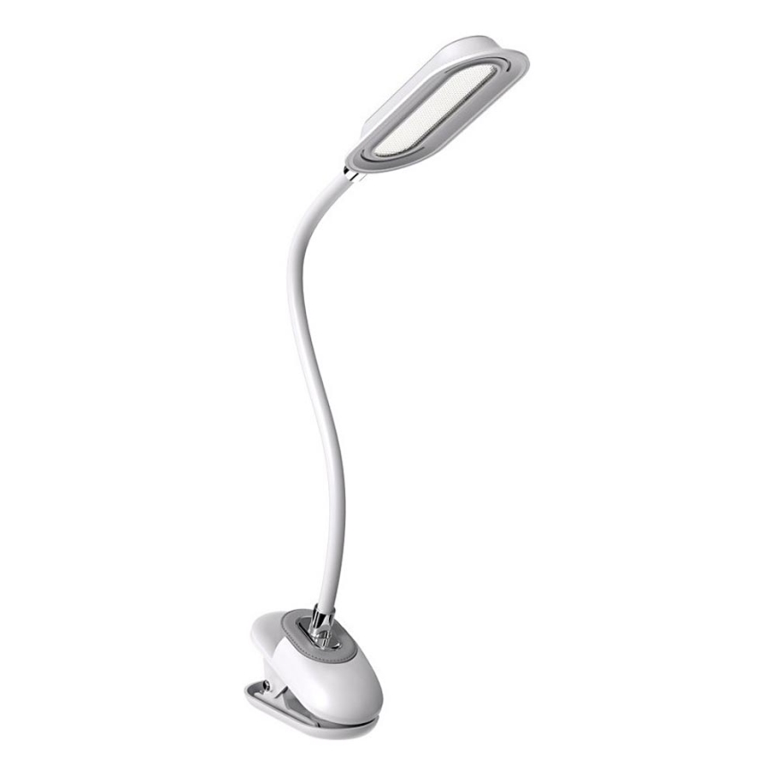 LED+CCT Stmívatelná stolní lampa s klipem CLIP LED/7,5W/230V 3000/4200/5000K bílá