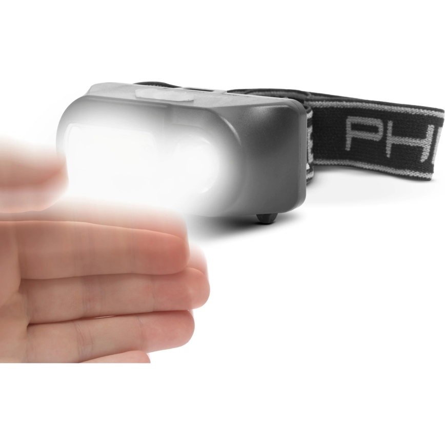 LED Čelovka se senzorem LED/3W/Li-ion 1200mAh IP54