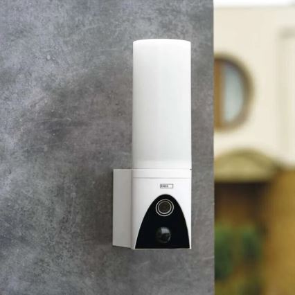 LED Chytrá venkovní kamera se světlem GoSmart LED/12W/230V IP65 Wi-Fi Tuya bílá