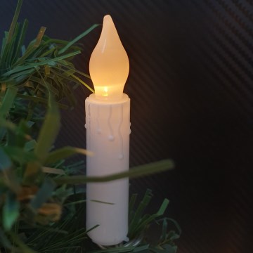 LED  dekorační řetěz 10xLED/2xAA 1,65 m teplá bílá svíčky