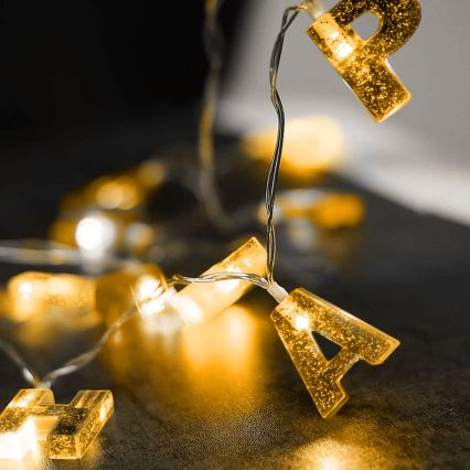 LED Dekorační řetěz 13xLED/2xAA 2,16m teplá bílá