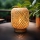 LED Dekorační stolní lampa BOHO LED/2xAAA ratan