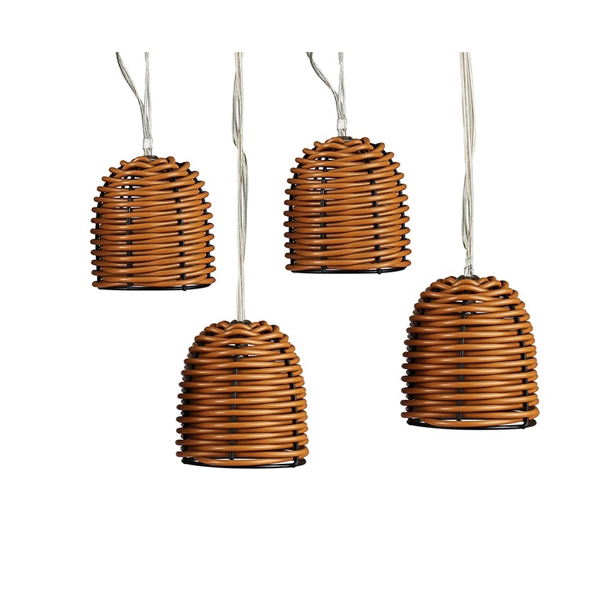 LED Dekorační svítidlo KORG 10xLED/2xAA