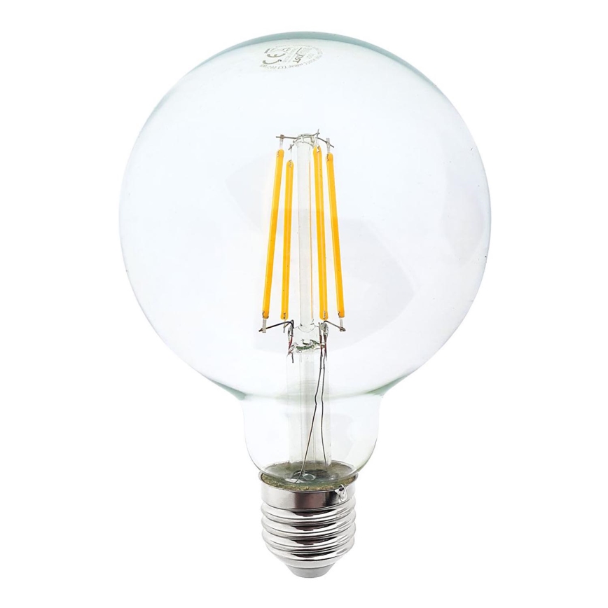 LED Dekorační žárovka FILAMENT E27/6W/230V 2700K