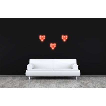 LED Dekorativní svítidlo HEART LED/2xAA