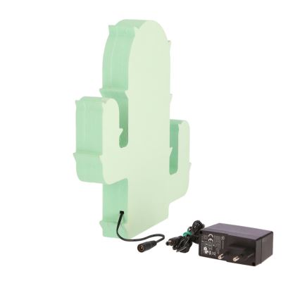 LED Dětská stolní lampa CACTUS LED/10W/230V zelená