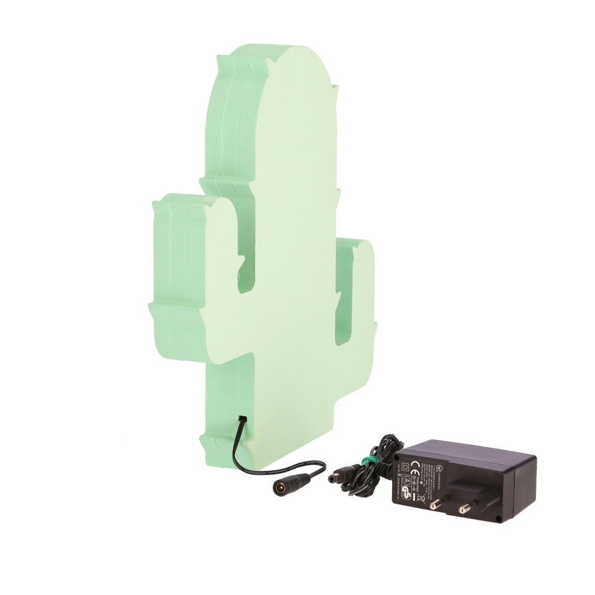 LED Dětská stolní lampa CACTUS LED/10W/230V zelená
