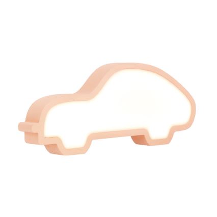 LED Dětská stolní lampa CAR LED/11W/230V růžová