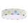 LED Dětské stropní svítidlo GALAXY KIDS LED/24W/230V puntíky pestrobarevná