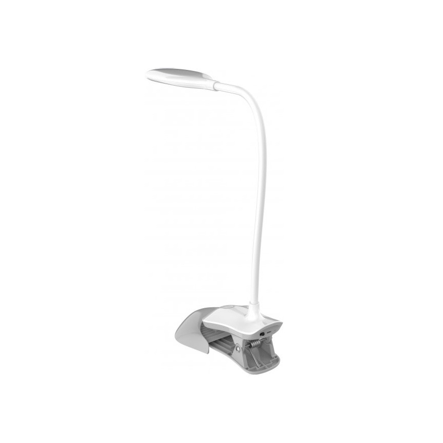 LED Dotyková stmívatelná stolní lampa s klipem LED/3W/230V