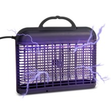 LED Elektrický lapač hmyzu UV/2W/230V černá