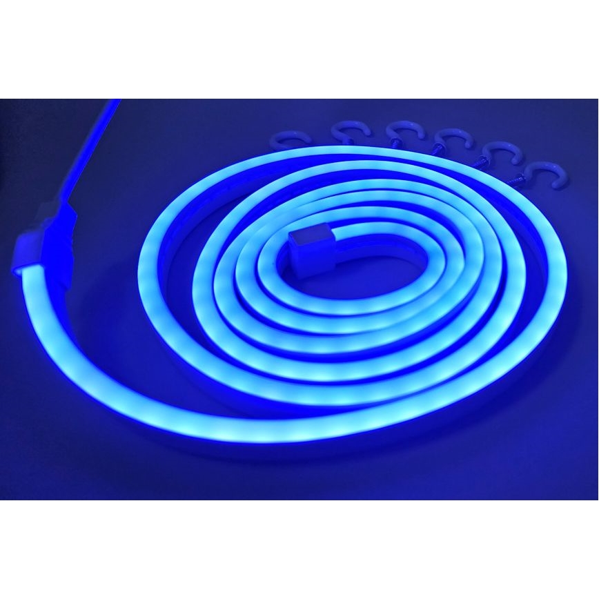 LED Flexibilní pásek NEON LED/5V USB 1,8 m modrá