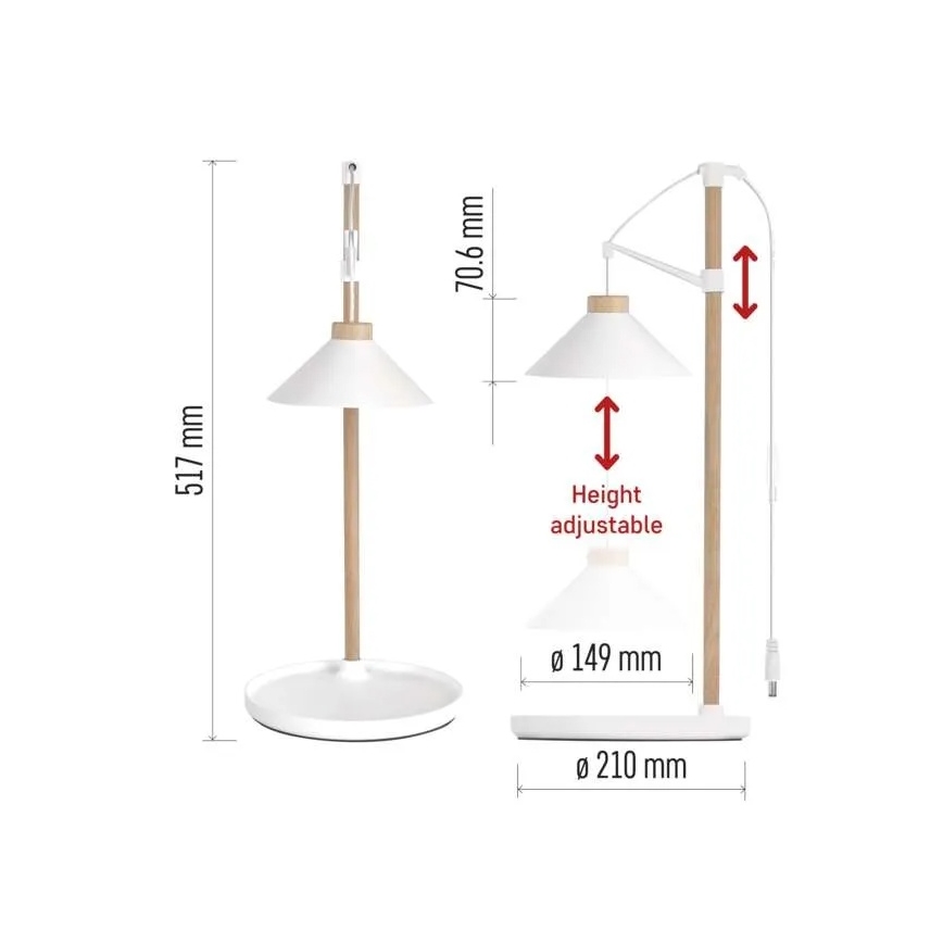 LED Interiérová lampa pro pěstování rostlin GROW LED/7W/5V