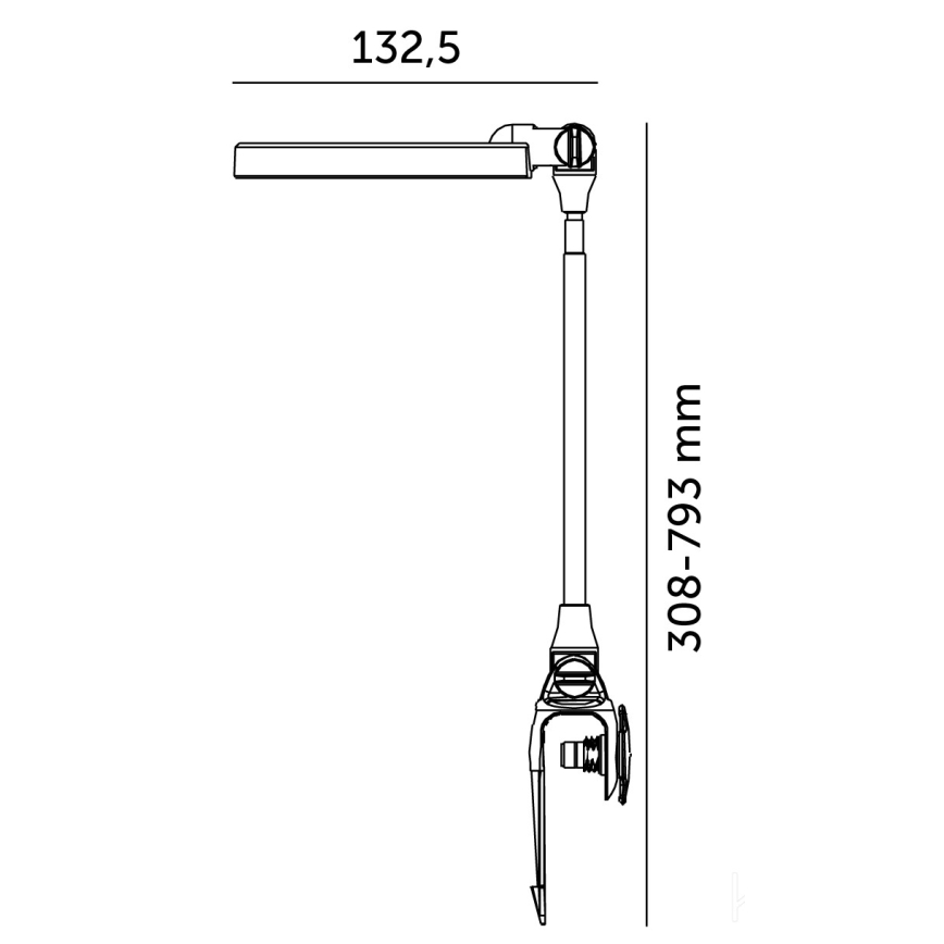 LED Interiérová lampa pro pěstování rostlin LED/10W/5V 3200K