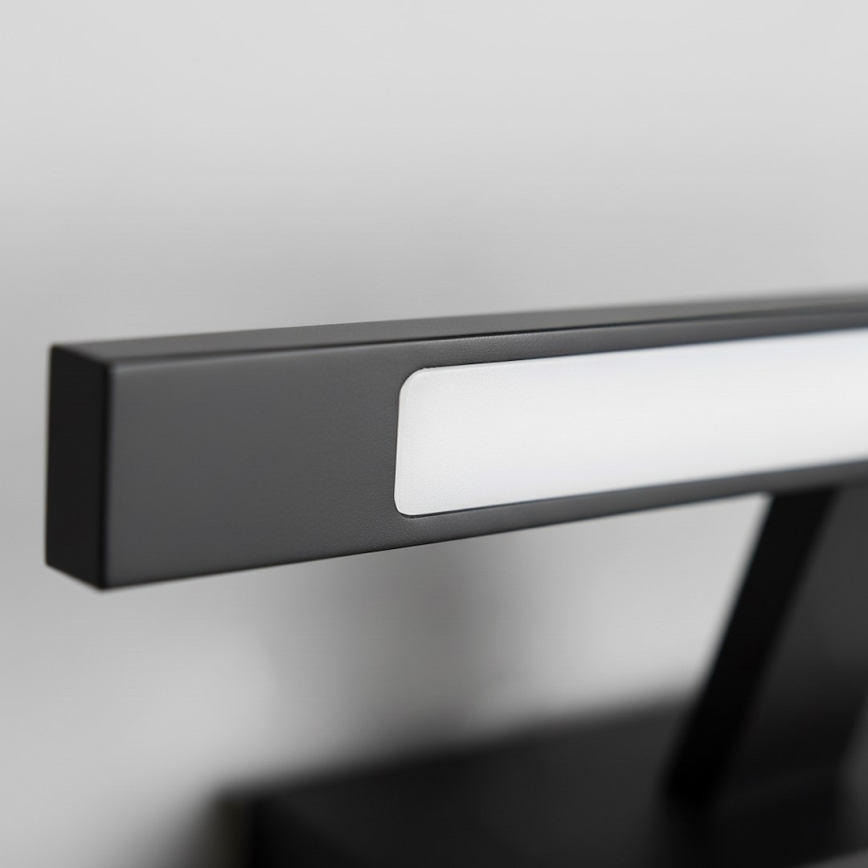 LED Koupelnové osvětlení zrcadla KLIMT LED/12W/230V 3000/4000/6000K 60 cm IP44 černá