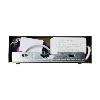 LED Koupelnové osvětlení zrcadla KLIMT LED/8W/230V 3000/4000/6000K 40 cm IP44 zlatá