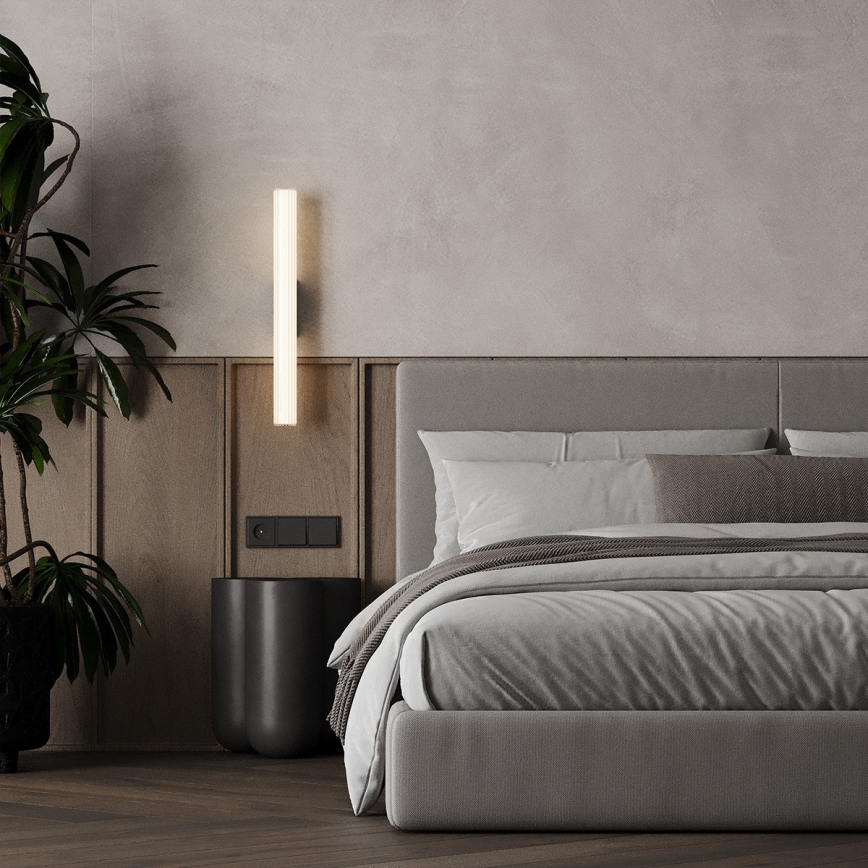 LED Koupelnové osvětlení zrcadla LINEA LED/8W/230V 3000/4000/6000K IP44 45 cm zlatá