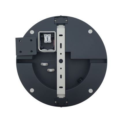 LED Koupelnové stropní svítidlo ELLÉ LED/24W/230V 3000/4000/6500K pr. 26 cm IP54 antracit