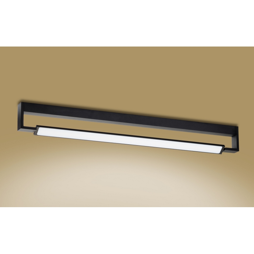 LED Koupelnové nástěnné svítidlo DEKSTER LED/36W/230V IP44 černá