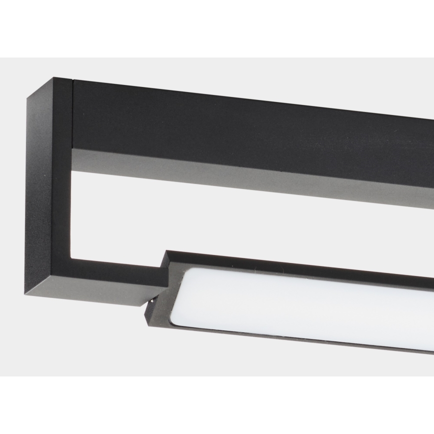 LED Koupelnové nástěnné svítidlo DEKSTER LED/36W/230V IP44 černá