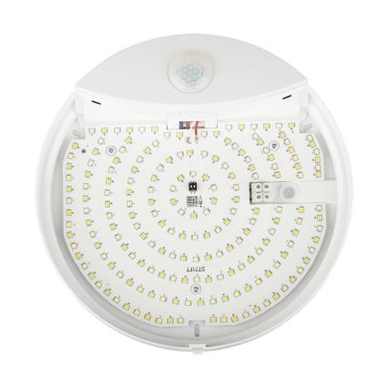 LED Koupelnové nástěnné svítidlo se senzorem LED/15W/230V 3000/4000/6000K IP44 bílá