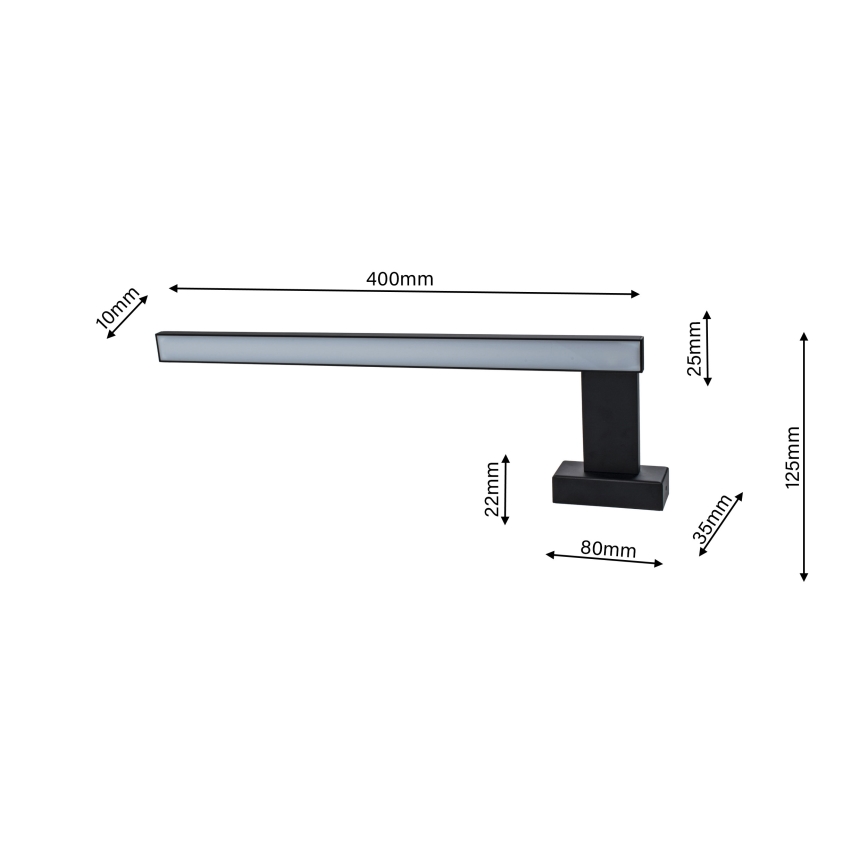 LED Koupelnové nástěnné svítidlo SHINE 1xLED/11W/230V IP44