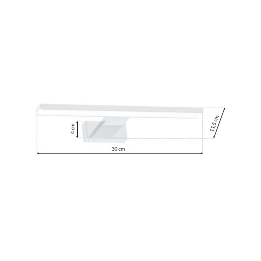 LED Koupelnové nástěnné svítidlo SHINE 1xLED/7W/230V IP44