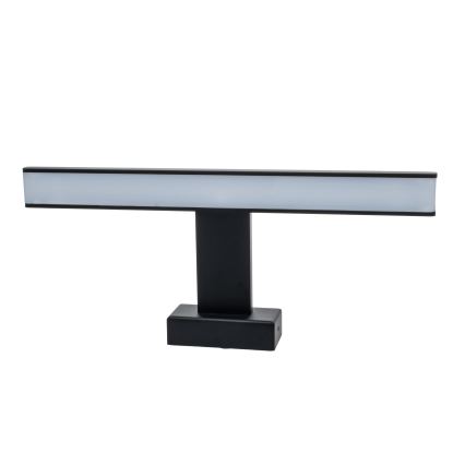 LED Koupelnové nástěnné svítidlo SHINE LED/7W/230V 30 cm IP44 černá