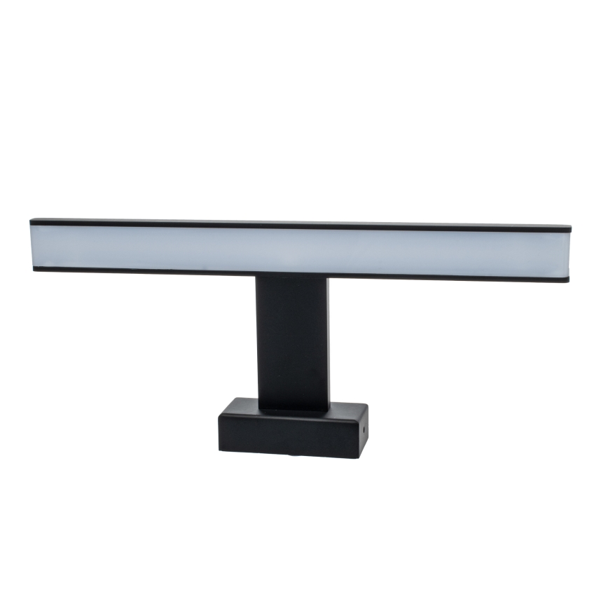 LED Koupelnové nástěnné svítidlo SHINE LED/7W/230V 30 cm IP44 černá