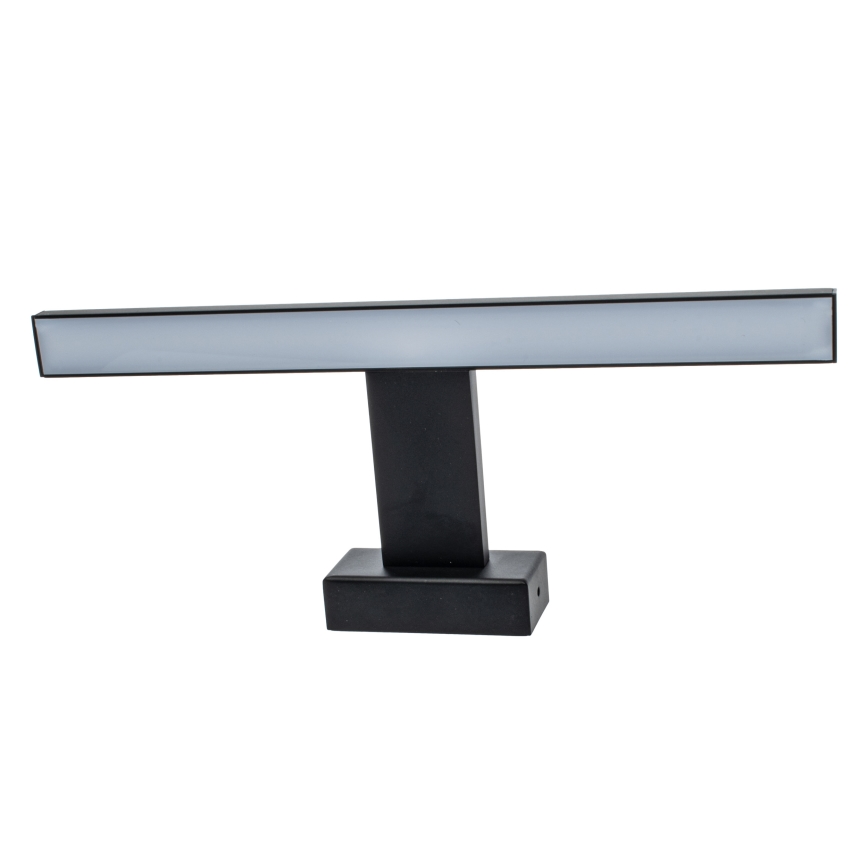 LED Koupelnové nástěnné svítidlo SHINE LED/7W/230V 30 cm IP44 černá