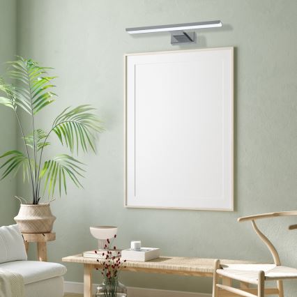 LED Koupelnové nástěnné svítidlo SHINE LED/7W/230V 30 cm IP44 lesklý chrom