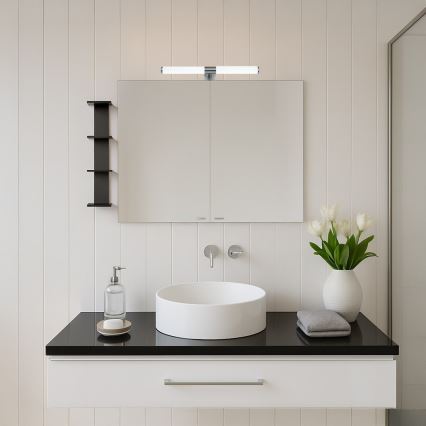 LED Koupelnové osvětlení zrcadla APA LED/6W/230V 40 cm IP44 lesklý chrom