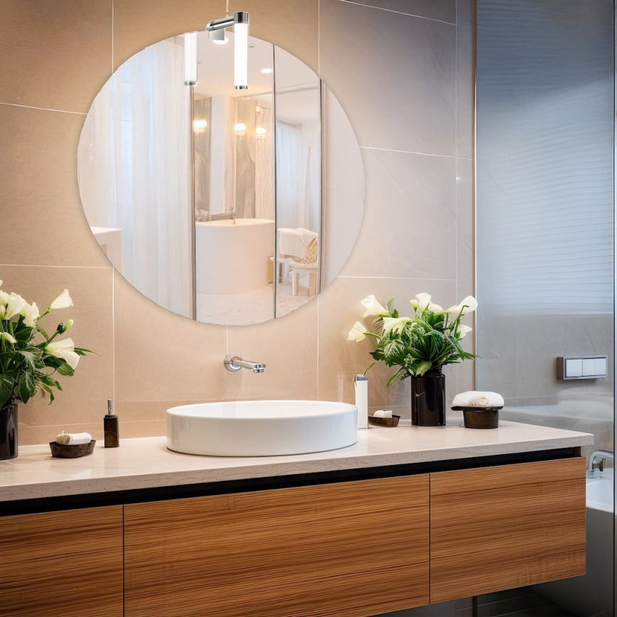 LED Koupelnové osvětlení zrcadla APA MINI LED/4W/230V IP44 lesklý chrom