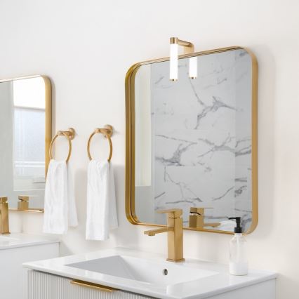 LED Koupelnové osvětlení zrcadla APA MINI LED/4W/230V IP44 zlatá