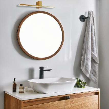 LED Koupelnové osvětlení zrcadla ARTEMIS LED/13,8W/230V 4000K 60 cm IP44 zlatá