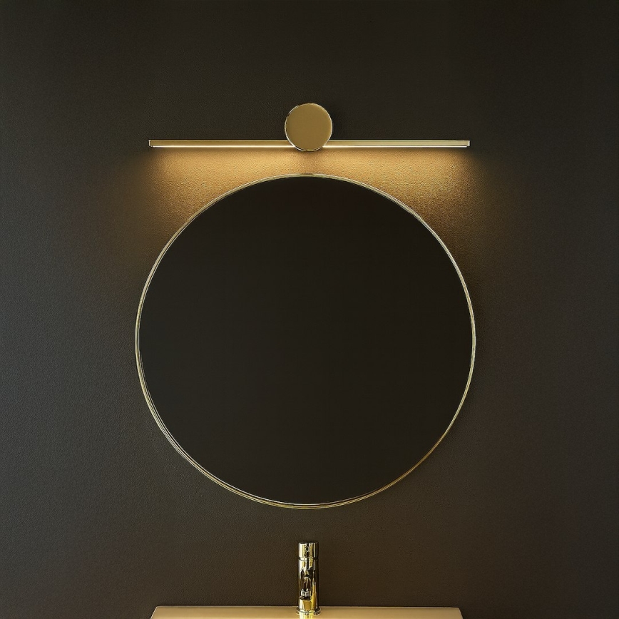 LED Koupelnové osvětlení zrcadla ARTIST LED/6W/230V 40 cm IP44 zlatá