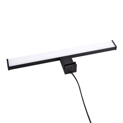 LED Koupelnové osvětlení zrcadla ELBA LED/8W/230V 4000K 40 cm IP44 černá