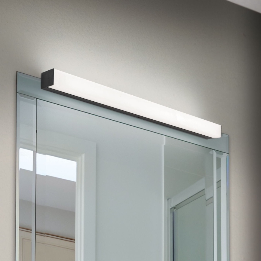 LED Koupelnové osvětlení zrcadla HORIZON LED/12W/230V 3000/4000K 60 cm IP44 černá