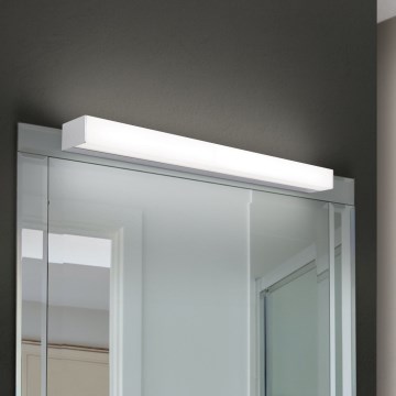 LED Koupelnové osvětlení zrcadla HORIZON LED/12W/230V 3000/4000K 60 cm IP44 stříbrná