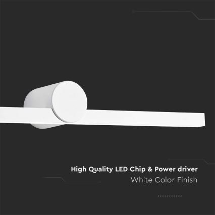 LED Koupelnové osvětlení zrcadla LED/10W/230V 3000K IP65 bílá