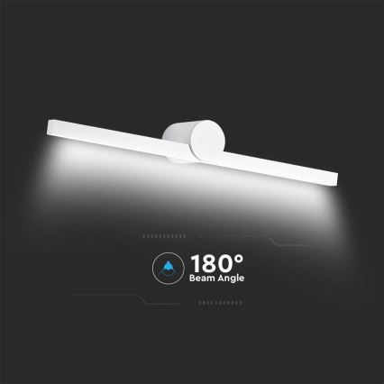 LED Koupelnové osvětlení zrcadla LED/10W/230V 4000K IP65 bílá