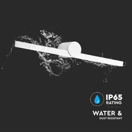 LED Koupelnové osvětlení zrcadla LED/10W/230V 4000K IP65 bílá