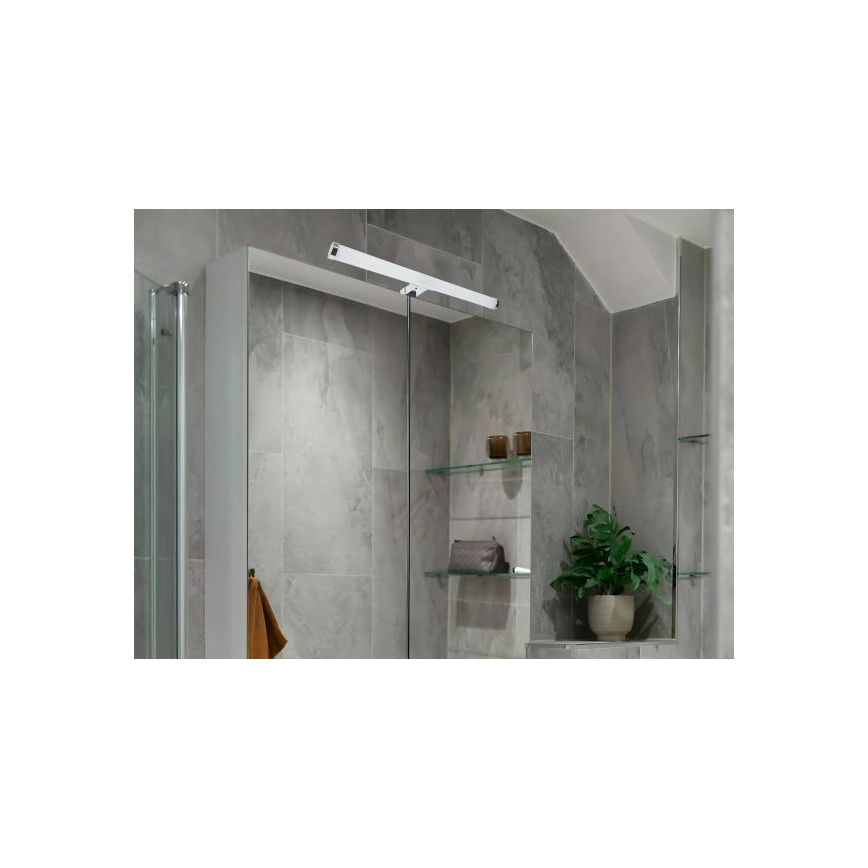 LED Koupelnové osvětlení zrcadla LED/10W/230V 45 cm IP44 lesklý chrom