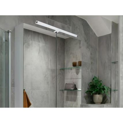 LED Koupelnové osvětlení zrcadla LED/12W/230V 59,5 cm IP44 lesklý chrom